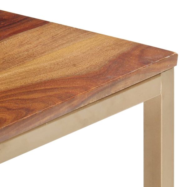 vidaXL Τραπεζάκι Σαλονιού 120 x 60 x 40 εκ. από Μασίφ Ξύλο