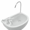 vidaXL Σετ κάμπινγκ 2 pcs Γκρι 50.5 x 33 x 103 εκ Πλαστικό