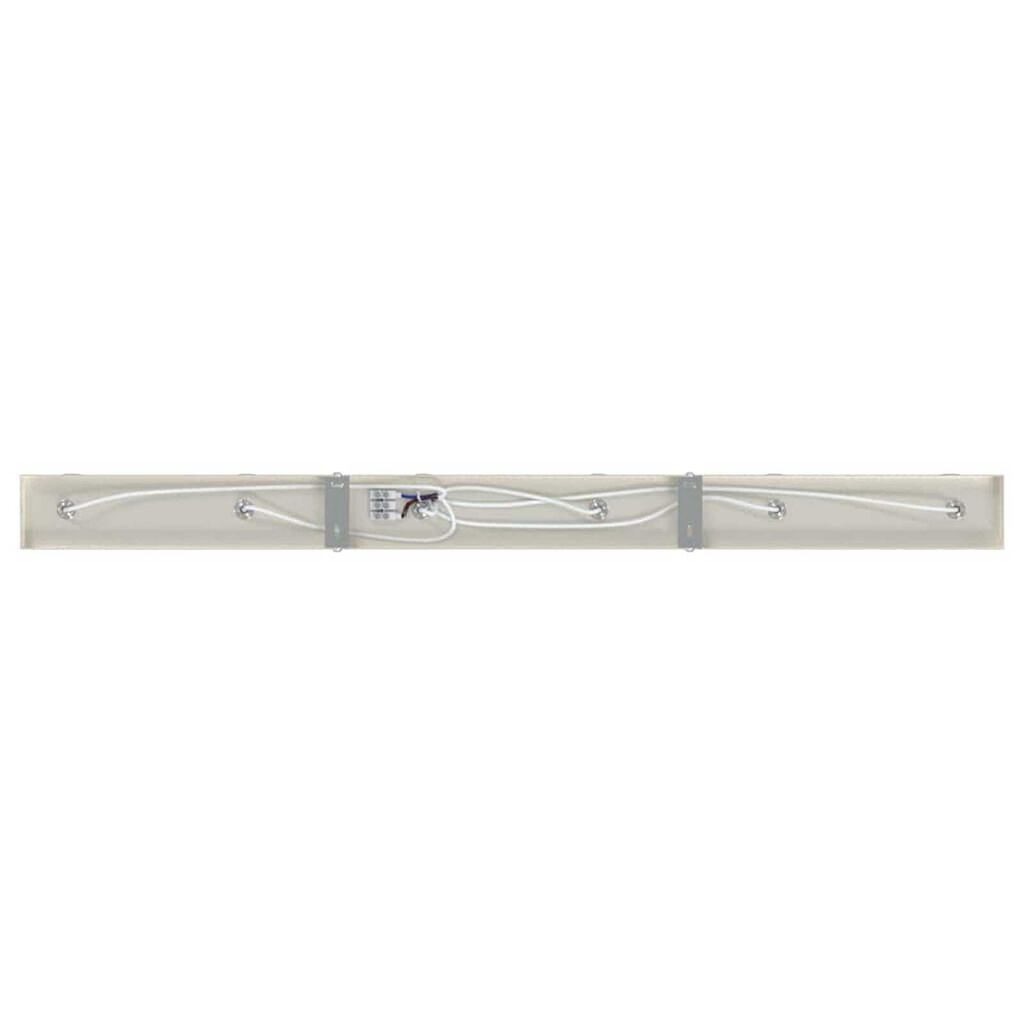 vidaXL Σποτ οροφής Βουρτσισμένο νικέλιο 73 x 5.5 x 16.5 εκ Ατσάλι