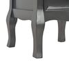 vidaXL Κομοδίνο Μαύρο 35 x 30 x 49 εκ. από MDF