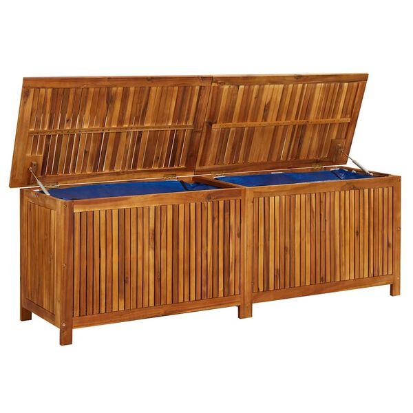 vidaXL Μπαούλο Αποθήκευσης Κήπου 175x50x58 εκ. από Μασίφ Ξύλο Ακακίας