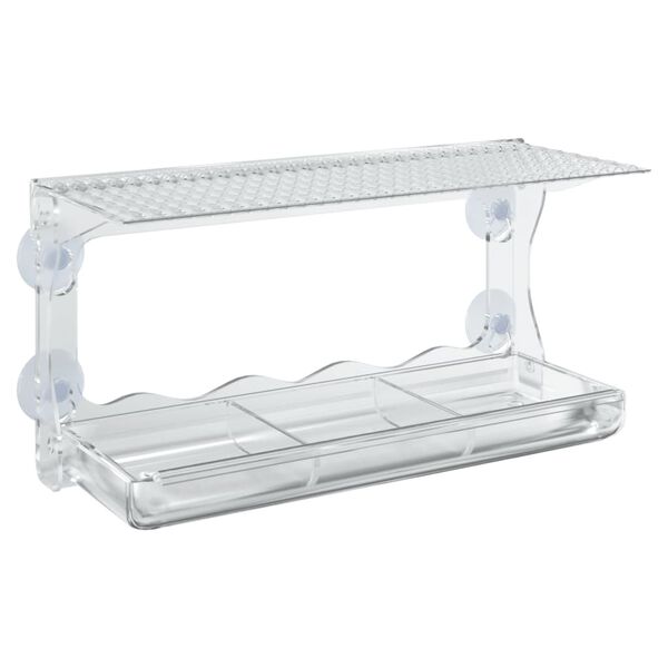 vidaXL Ταΐστρες Πουλιών για Παράθυρο 2 τεμ. 30x12x15 εκ. Ακρυλικές