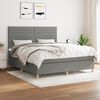 vidaXL &Kappa;&rho;&epsilon;&beta;ά&tau;&iota; Boxspring &mu;&epsilon; &Sigma;&tau;&rho;ώ&mu;&alpha; &Sigma;&kappa;&omicron;ύ&rho;&omicron; &Gamma;&kappa;&rho;&iota; 160x200 &epsilon;&kappa; &Upsilon;&phi;&alpha;&sigma;&mu;ά&tau;&iota;&nu;&omicron;