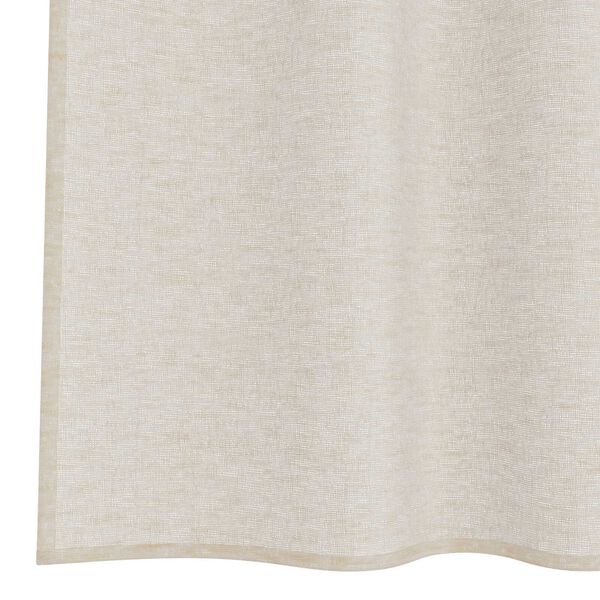vidaXL Κουρτίνες με κουρτίνες 2 pcs Άμμος 140 x 225 cm Πολυεστέρας