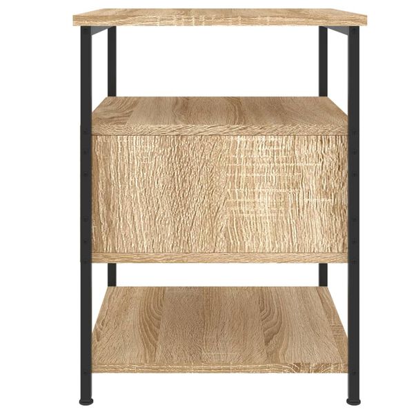 vidaXL Κομοδίνα 2 τεμ. Sonoma Δρυς 40 x 42 x 56 εκ. από Επεξεργ. Ξύλο
