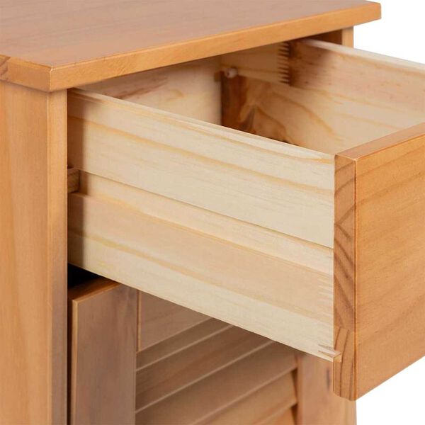 vidaXL Σετ Επίπλων Μπάνιου με συρτάρι 2 pcs Καφέ και Καραμέλα καφέ