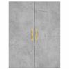 vidaXL Ντουλάπι Γκρι Σκυροδέματος 69,5x34x180 εκ. Επεξεργασμένο Ξύλο