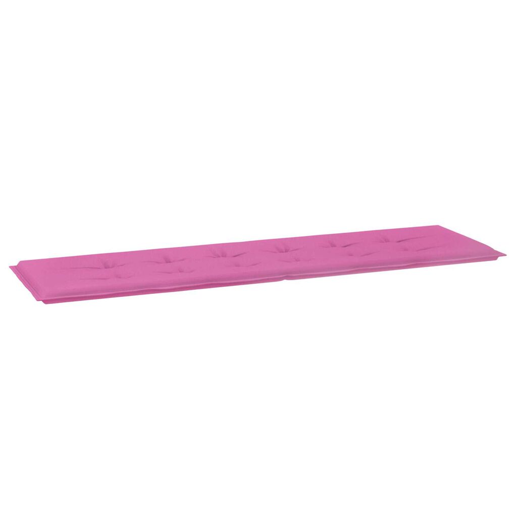 vidaXL Μαξιλάρι Παγκάκι Κήπου Ροζ 180 x 50 x 4 cm Ύφασμα Oxford