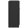 vidaXL Ντουλάπι Μαύρο 60 x 30 x 70 εκ. από Επεξεργασμένο Ξύλο