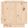 vidaXL Έπιπλο Τηλεόρασης 60 x 35 x 35 εκ. από Μασίφ Ξύλο Πεύκου