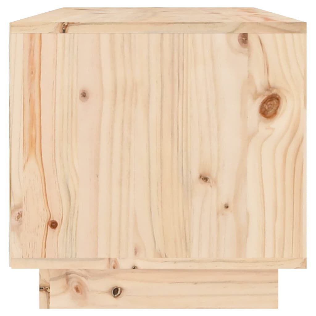 vidaXL Έπιπλο Τηλεόρασης 60 x 35 x 35 εκ. από Μασίφ Ξύλο Πεύκου