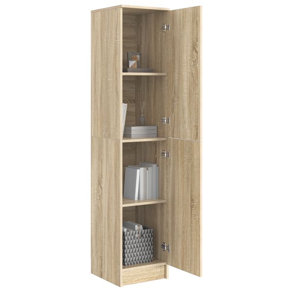 vidaXL Highboard &Delta;&rho;ύ&sigmaf; Sonoma 35 x 39 x 168 &epsilon;&kappa;.