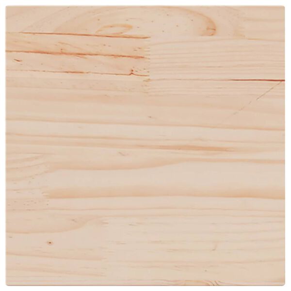 vidaXL Επιφάνεια Τραπεζιού Τετράγωνη 40x40x1,7 εκ. Μασίφ Ξύλο Πεύκου