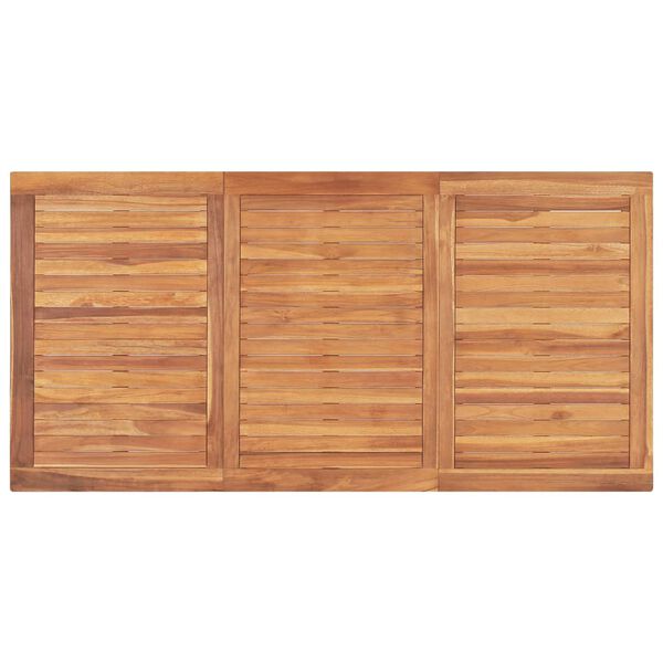 vidaXL Τραπεζαρία Κήπου 160 x 80 x 77 εκ. από Μασίφ Ξύλο Teak