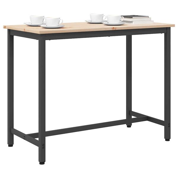 vidaXL &tau;&rho;&alpha;&pi;έ&zeta;&iota; &Phi;&upsilon;&sigma;&iota;&kappa;ό 100 x 50 x 77 &epsilon;&kappa; &Mu;&eta;&chi;&alpha;&nu;&iota;&sigma;&mu;έ&nu;&omicron; &xi;ύ&lambda;&omicron; &kappa;&alpha;&iota; &alpha;&tau;&sigma;ά&lambda;&iota;