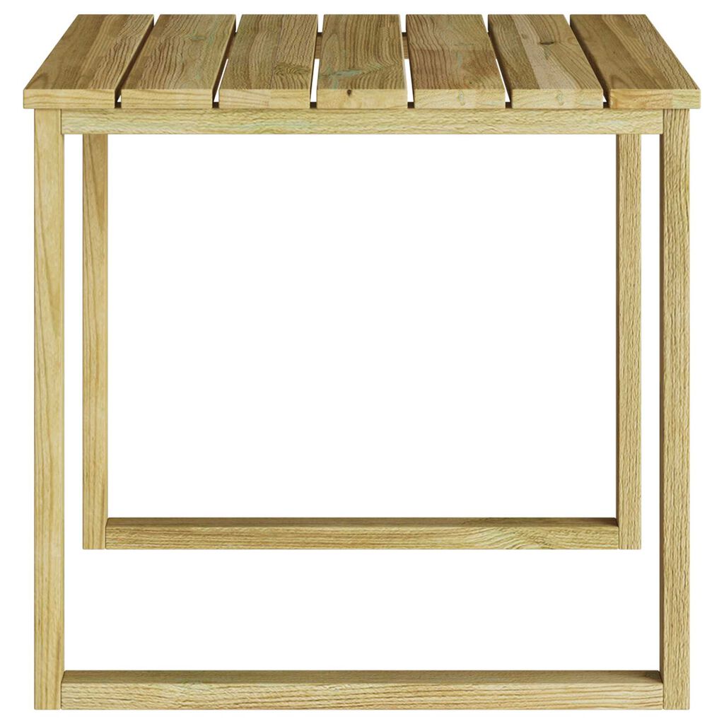 vidaXL Τραπέζι Χαλάρωσης 50.5x50.5x46 εκ. Κατεργασμένο Πεύκο