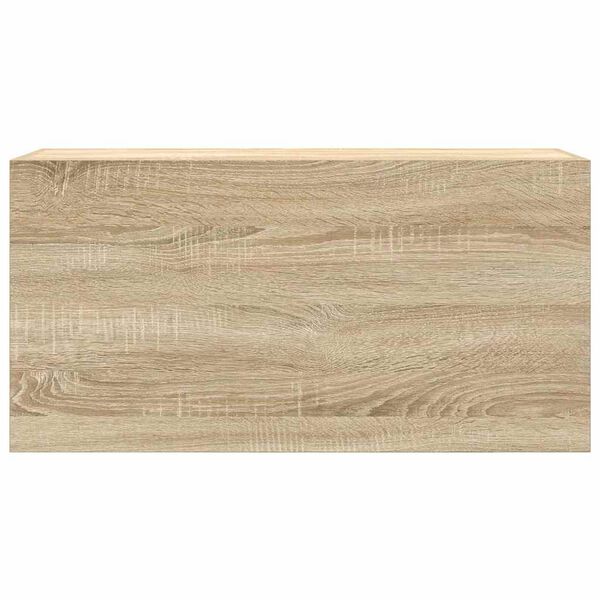 vidaXL Ντουλάπι τοίχου μπάνιου Sonoma Oak 80x25x40 cm