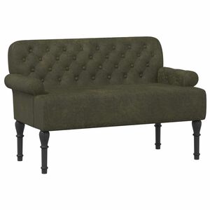 vidaXL Love seat &mu;&epsilon; &kappa;&omicron;&upsilon;&mu;&pi;&iota;ά &Sigma;&tau;&rho;&alpha;&tau;&iota;&omega;&tau;&iota;&kappa;ό &Pi;&rho;ά&sigma;&iota;&nu;&omicron; 120 x 65 x 78 &epsilon;&kappa;