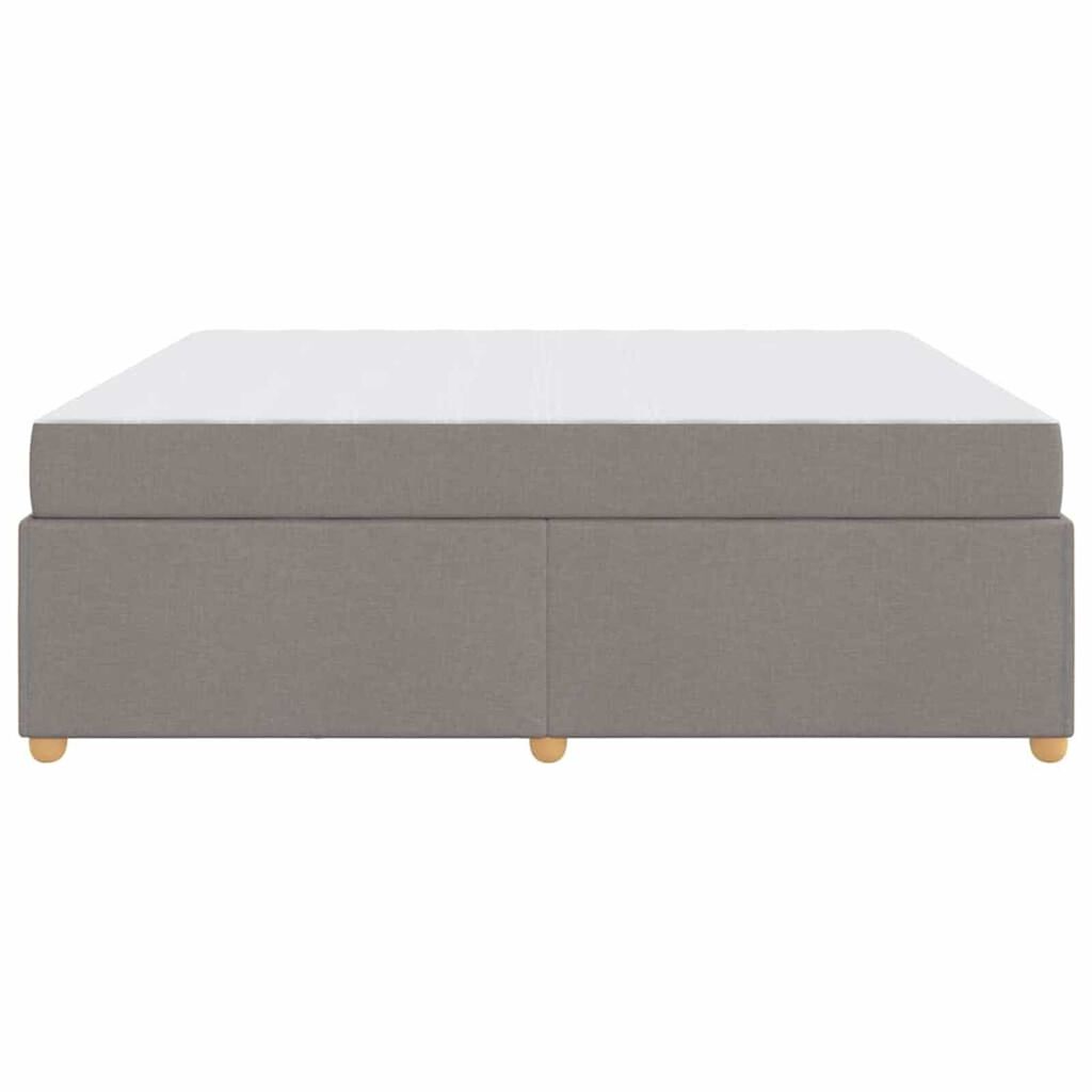 vidaXL Σκελετός Κρεβατιού Άλλο Taupe 180 x 200 cm ύφασμα