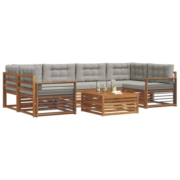 vidaXL &Sigma;&epsilon;&iota;&rho;ά &Kappa;&alpha;&nu;&alpha;&pi;έ &Epsilon;&xi;&omega;&tau;&epsilon;&rho;&iota;&kappa;&omicron;ύ 7 pcs &Phi;&upsilon;&sigma;&iota;&kappa;ό &kappa;&alpha;&iota; &Alpha;&nu;&omicron;&iota;&chi;&tau;ό &Gamma;&kappa;&rho;&iota;