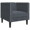 vidaXL &Pi;&omicron;&lambda;&upsilon;&theta;&rho;ό&nu;&alpha; Chesterfield &Sigma;&kappa;&omicron;ύ&rho;&omicron; &Gamma;&kappa;&rho;&iota; &Beta;&epsilon;&lambda;&omicron;ύ&delta;&iota;&nu;&eta;