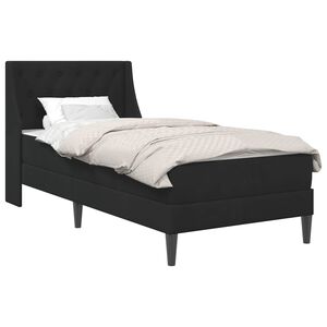 vidaXL &Sigma;&kappa;&epsilon;&lambda;&epsilon;&tau;ό&sigmaf; &kappa;&rho;&epsilon;&beta;&alpha;&tau;&iota;&omicron;ύ &mu;&epsilon; &sigma;&tau;&rho;ώ&mu;&alpha; &Mu;&alpha;ύ&rho;&omicron; 90 x 190 cm &Beta;&epsilon;&lambda;&omicron;ύ&delta;&omicron;