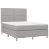 vidaXL &Kappa;&rho;&epsilon;&beta;ά&tau;&iota; Boxspring &mu;&epsilon; &Sigma;&tau;&rho;ώ&mu;&alpha; &Alpha;&nu;&omicron;&iota;&chi;&tau;ό &Gamma;&kappa;&rho;&iota; 140x200 &epsilon;&kappa;. &Upsilon;&phi;&alpha;&sigma;&mu;ά&tau;&iota;&nu;&omicron;