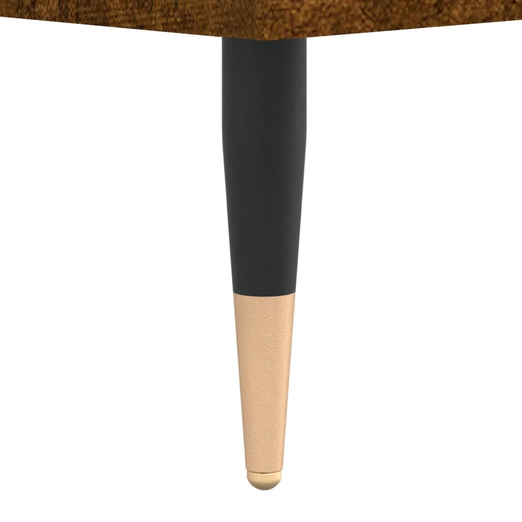 vidaXL Τραπεζάκια Σαλονιού 2 τεμ Καπνιστή Oak 50x50x40 εκ Επεξ. Ξύλο