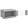 vidaXL Ντουλάπα δικτύου με αποθήκευση Γκρι 53 x 45 x 30 εκ Ατσάλι