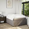 vidaXL &Kappa;&rho;&epsilon;&beta;ά&tau;&iota; Boxspring &mu;&epsilon; &Sigma;&tau;&rho;ώ&mu;&alpha; Taupe 120x200 &epsilon;&kappa;. &Upsilon;&phi;&alpha;&sigma;&mu;ά&tau;&iota;&nu;&omicron;