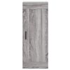 vidaXL Μπουφές Sonoma Γκρι 34,5 x 34 x 180 εκ. από Επεξεργασμένο Ξύλο