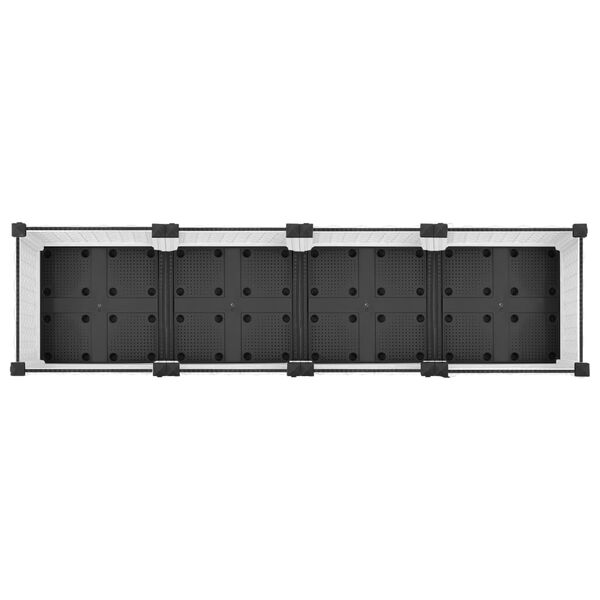 vidaXL Ζαρντινιέρα 160 x 40 x 23 εκ. από Πολυπροπυλένιο
