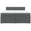 vidaXL &Kappa;&rho;&epsilon;&beta;ά&tau;&iota; Boxspring &mu;&epsilon; &Sigma;&tau;&rho;ώ&mu;&alpha; &Sigma;&kappa;&omicron;ύ&rho;&omicron; &Gamma;&kappa;&rho;&iota; 180x200 &epsilon;&kappa; &Upsilon;&phi;&alpha;&sigma;&mu;ά&tau;&iota;&nu;
