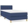 vidaXL &Kappa;&rho;&epsilon;&beta;ά&tau;&iota; Boxspring &mu;&epsilon; &Sigma;&tau;&rho;ώ&mu;&alpha; &Mu;&pi;&lambda;&epsilon; 100 x 200 &epsilon;&kappa;. &Upsilon;&phi;&alpha;&sigma;&mu;ά&tau;&iota;&nu;&omicron;