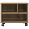 vidaXL Σταντ Εκτυπωτή με αποθήκευση artisan δρυς 41 x 32 x 33.5 εκ.