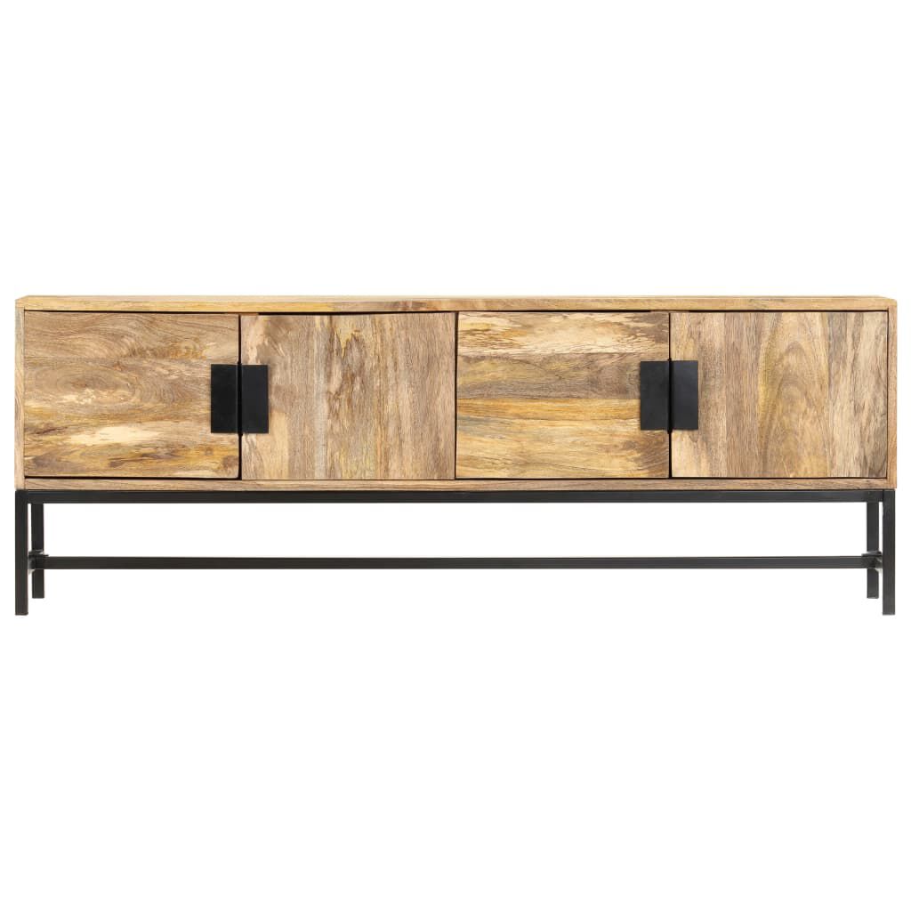 vidaXL Έπιπλο Τηλεόρασης 140 x 30 x 50 εκ. από Μασίφ Ξύλο Μάνγκο
