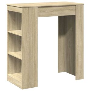 vidaXL &Tau;&rho;&alpha;&pi;έ&zeta;&iota; &Mu;&pi;&alpha;&rho; &mu;&epsilon; &Rho;ά&gamma;&epsilon;&sigmaf; Sonoma &Delta;&rho;&upsilon;&sigmaf; 95x47x103,5 &epsilon;&kappa; &Epsilon;&pi;&epsilon;&xi;&epsilon;&rho;&gamma;. &Xi;ύ&lambda;&omicron;