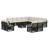 vidaXL &Sigma;&epsilon;&tau; &Kappa;&alpha;&nu;&alpha;&pi;έ &Kappa;ή&pi;&omicron;&upsilon; 14 pcs &Mu;&alpha;ύ&rho;&omicron; &kappa;&alpha;&iota; &Kappa;&rho;&epsilon;&mu; &Lambda;&epsilon;&upsilon;&kappa;ό &sigma;&upsilon;&nu;&theta;&epsilon;&tau;&iota;&kappa;ό &rho;&alpha;&tau;ά&nu;