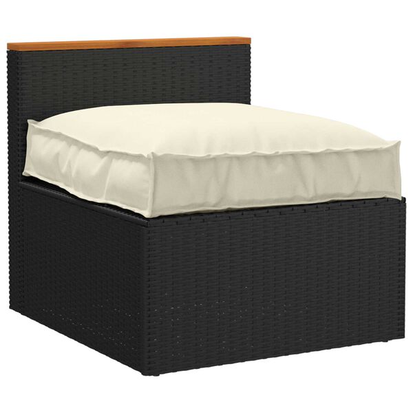 vidaXL Μαξιλάρι Παλέτας Κρεμ 70x70x12 εκ. Υφασμα Οξφόρδης