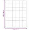 vidaXL &Kappa;&omicron;&upsilon;&beta;έ&rho;&tau;&alpha; &omicron;&lambda;ό&kappa;&lambda;&eta;&rho;&omicron;&upsilon; &tau;&omicron;&upsilon; &chi;&rho;ό&nu;&omicron;&upsilon; &Kappa;&rho;&epsilon;&mu; 140 x 220 cm &Mu;&iota;&kappa;&rho;&omicron;ΐ&nu;&epsilon;&sigmaf;