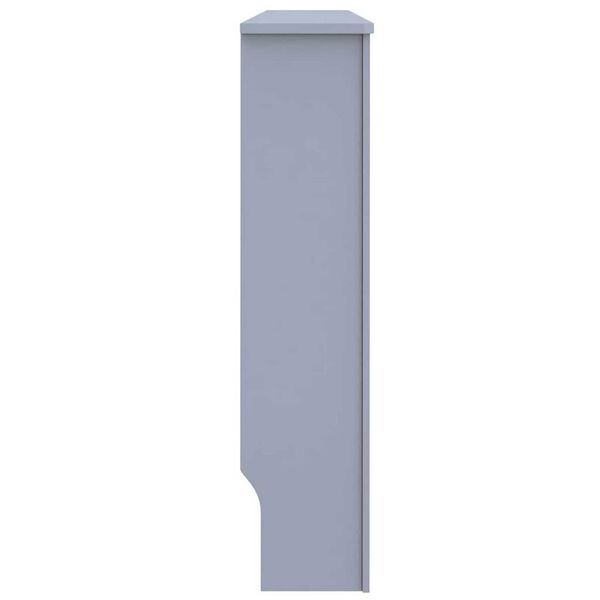 vidaXL Καπάκι Καλοριφέρ 2 pcs Γκρι 152 x 19 x 81.5 cm