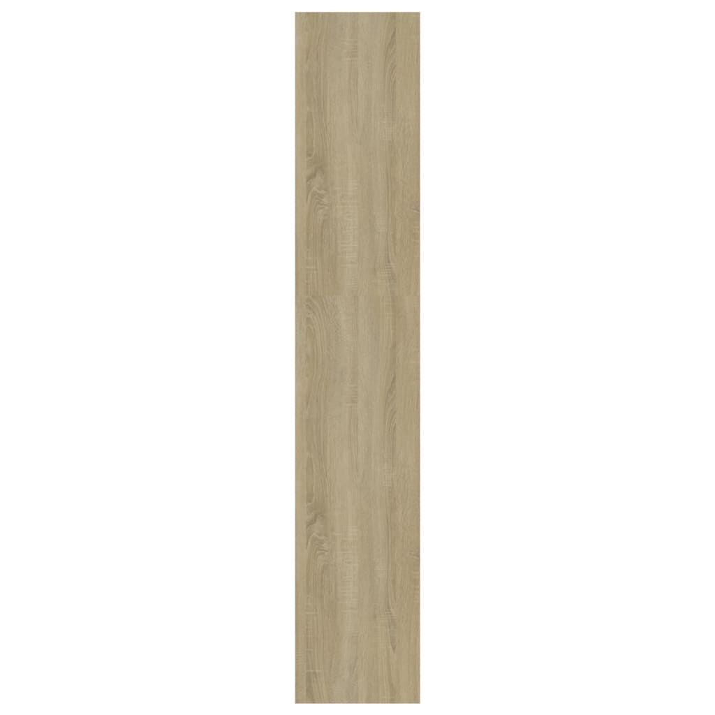 vidaXL Βιβλιοθήκη/Διαχωριστικό Sonoma Δρυς 80x24x192 εκ. Επεξ. Ξύλο