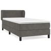 vidaXL &Kappa;&rho;&epsilon;&beta;ά&tau;&iota; Boxspring &mu;&epsilon; &Sigma;&tau;&rho;ώ&mu;&alpha; &Sigma;&kappa;&omicron;ύ&rho;&omicron; &Gamma;&kappa;&rho;&iota; 100x200 &epsilon;&kappa;. &Beta;&epsilon;&lambda;&omicron;ύ&delta;&iota;&nu;&omicron;