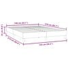 vidaXL Box Spring Κρεβάτι χωρίς στρώμα Ανοιχτό γκρι Βελούδινο