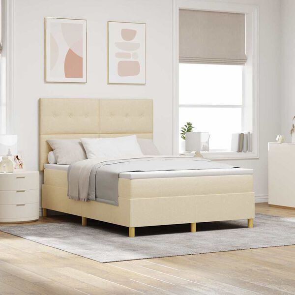 vidaXL &Kappa;&rho;&epsilon;&beta;ά&tau;&iota; &mu;&epsilon; &epsilon;&lambda;&alpha;&tau;ή&rho;&iota;&alpha; &mu;&epsilon; &sigma;&tau;&rho;ώ&mu;&alpha; &Kappa;&rho;&epsilon;&mu; 160 x 200 cm ύ&phi;&alpha;&sigma;&mu;&alpha;