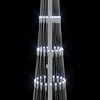 vidaXL LED Χριστουγεννιάτικο Δέντρο Ψυχρό λευκό 51 x 51 x 190 εκ