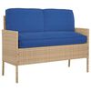 vidaXL Σετ Μαξιλαριών Πάγου 3 pcs Βασιλικό Μπλε 120 x 50 x 12 εκ.