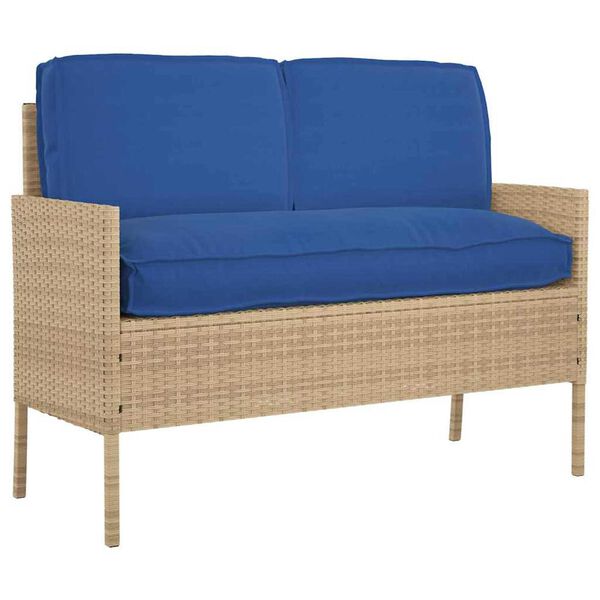 vidaXL Σετ Μαξιλαριών Πάγου 3 pcs Βασιλικό Μπλε 120 x 50 x 12 εκ.