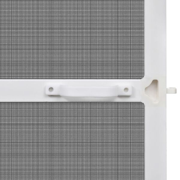 vidaXL Σήτα Πόρτας με Μεντεσέδες Λευκή 120 x 240 εκ.