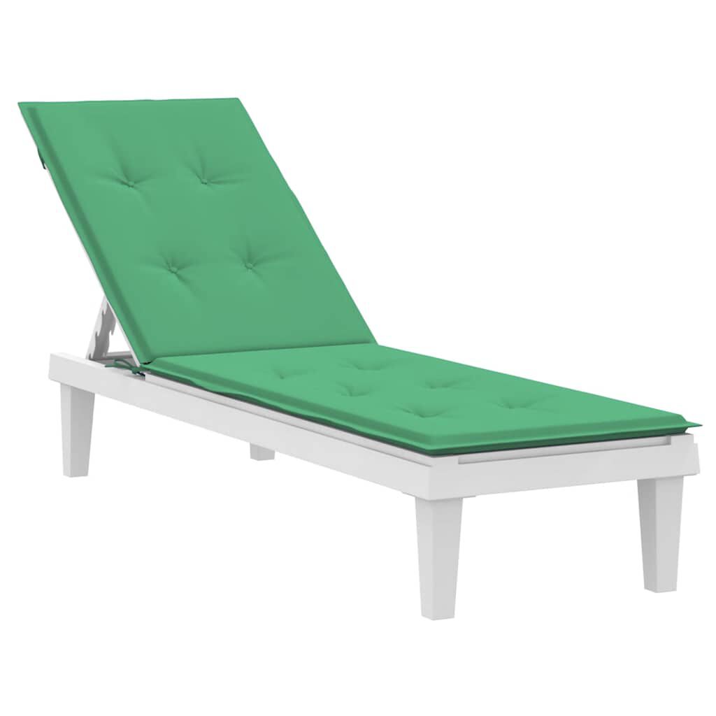 vidaXL Μαξιλάρι Σεζλόνγκ Πράσινο (75+105) x 50 x 4 εκ.